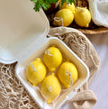 Pack 4 und - Vela decorativa Lemon