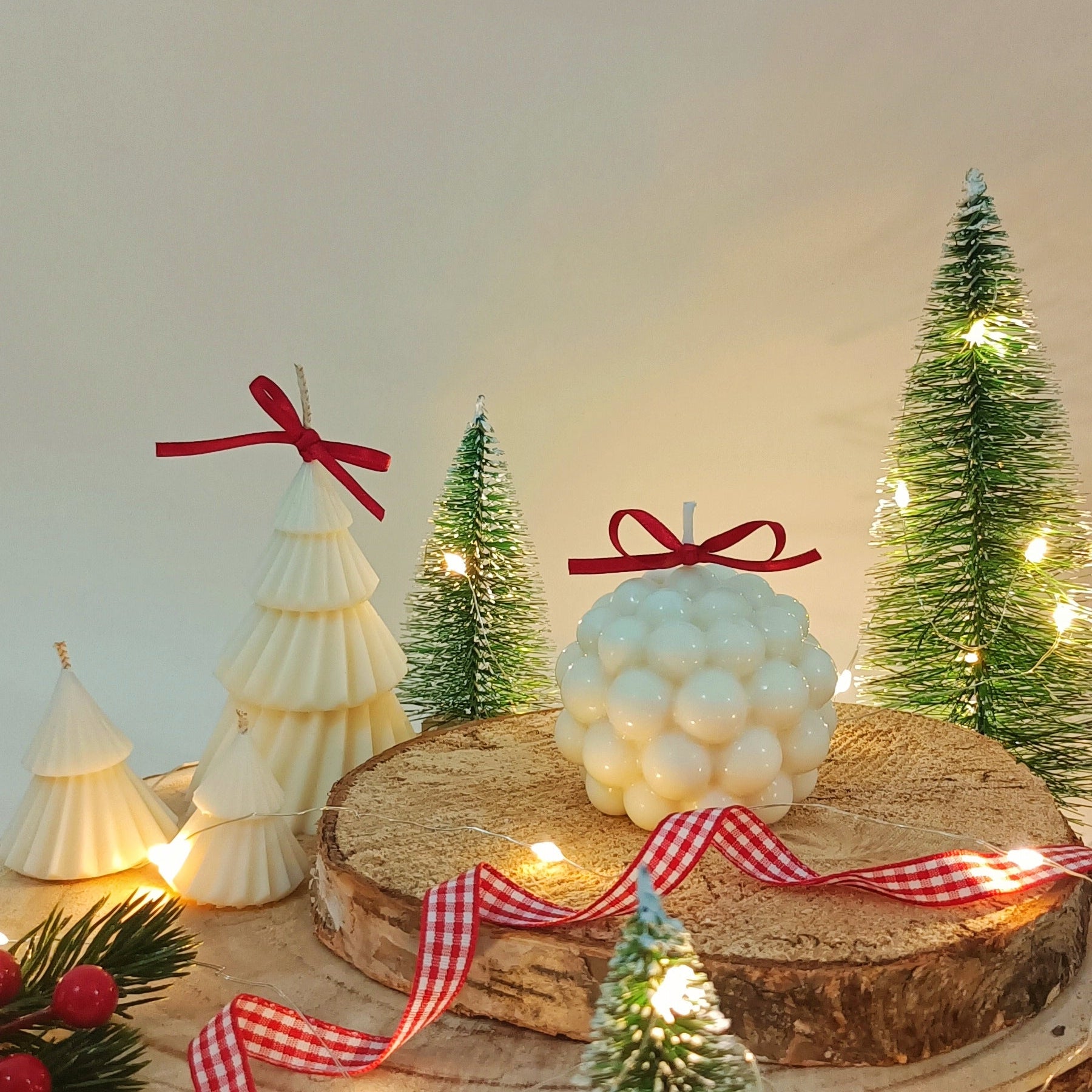 Vela Bolita de Navidad