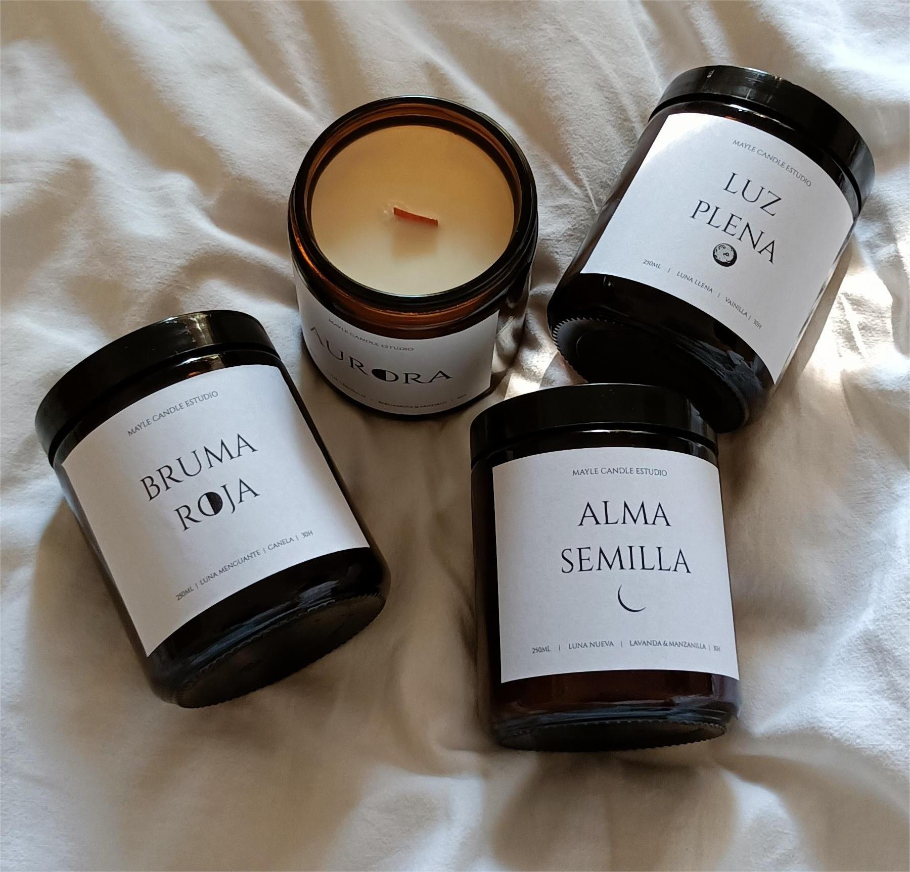 PACK 2 velas “Plenitud y Despedida"