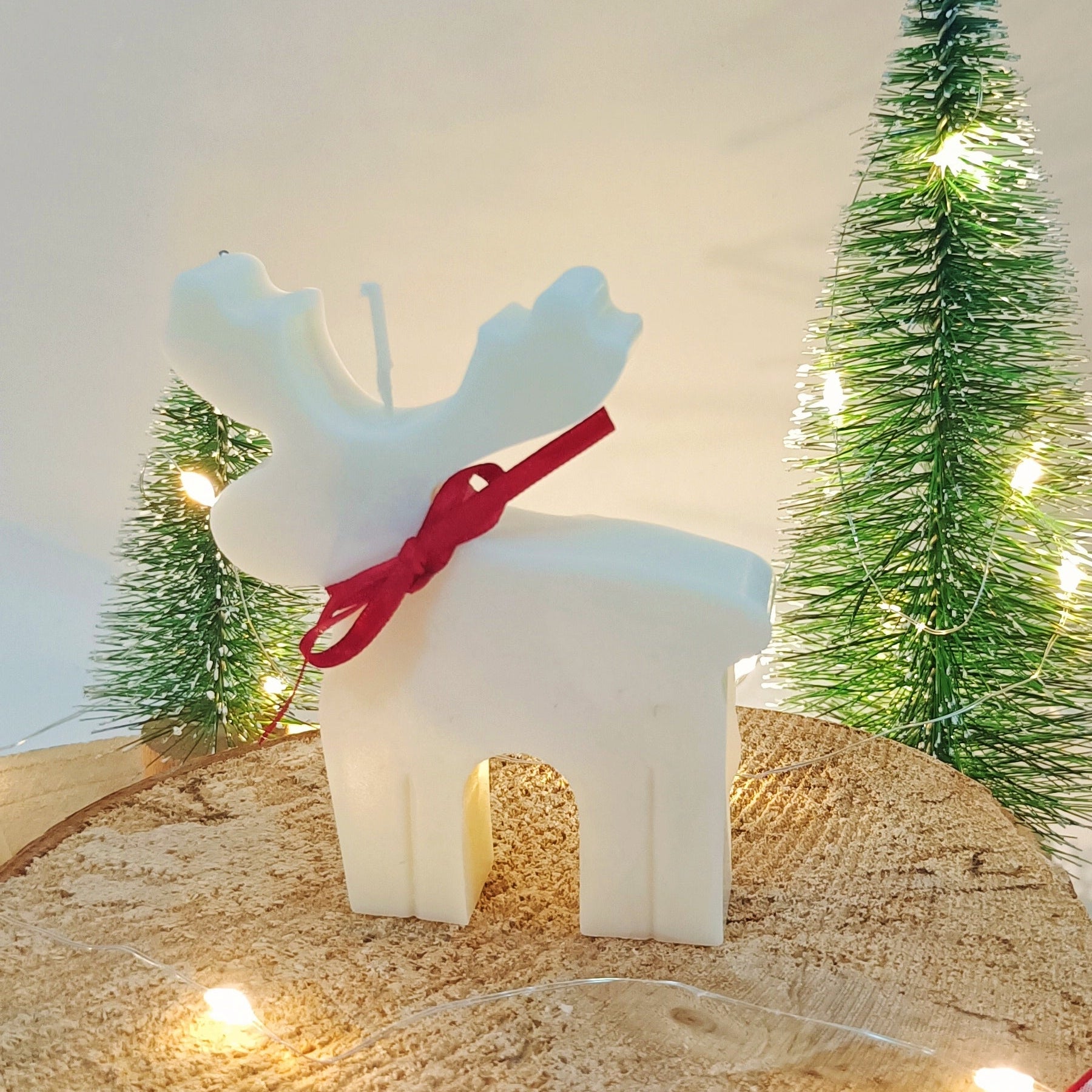 Vela Reno de Navidad