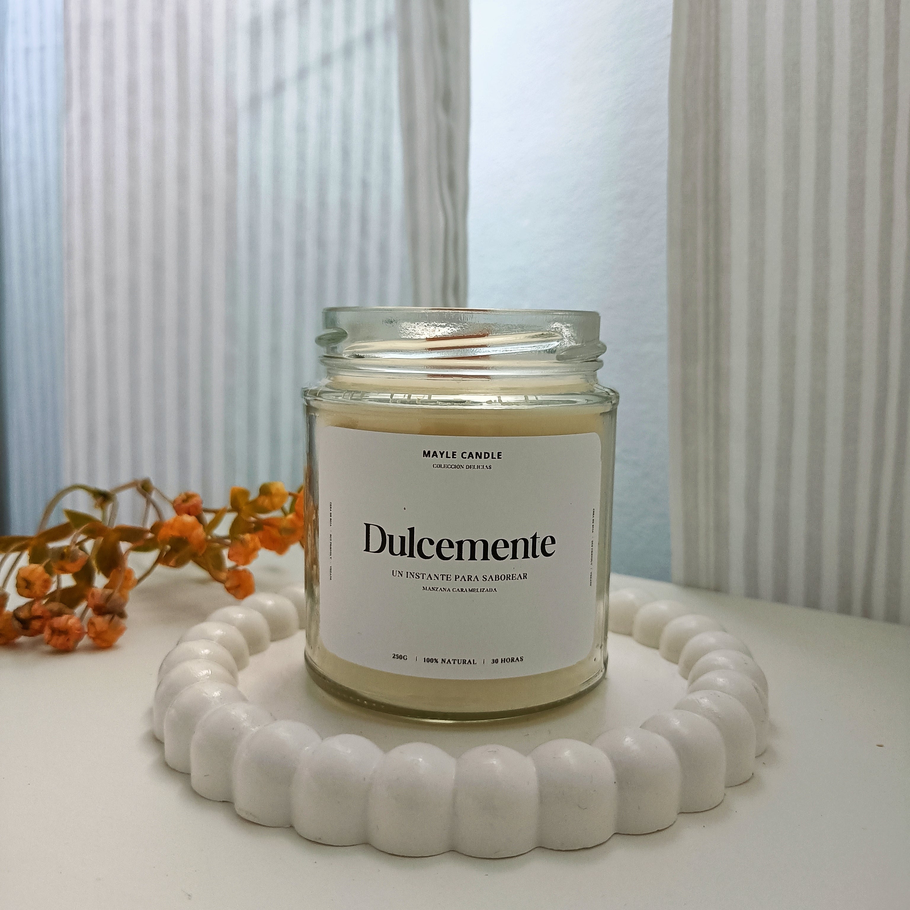 Manzana caramelizada