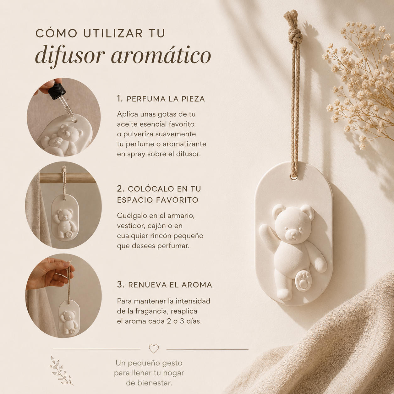 Teddy - Difusor Aromático